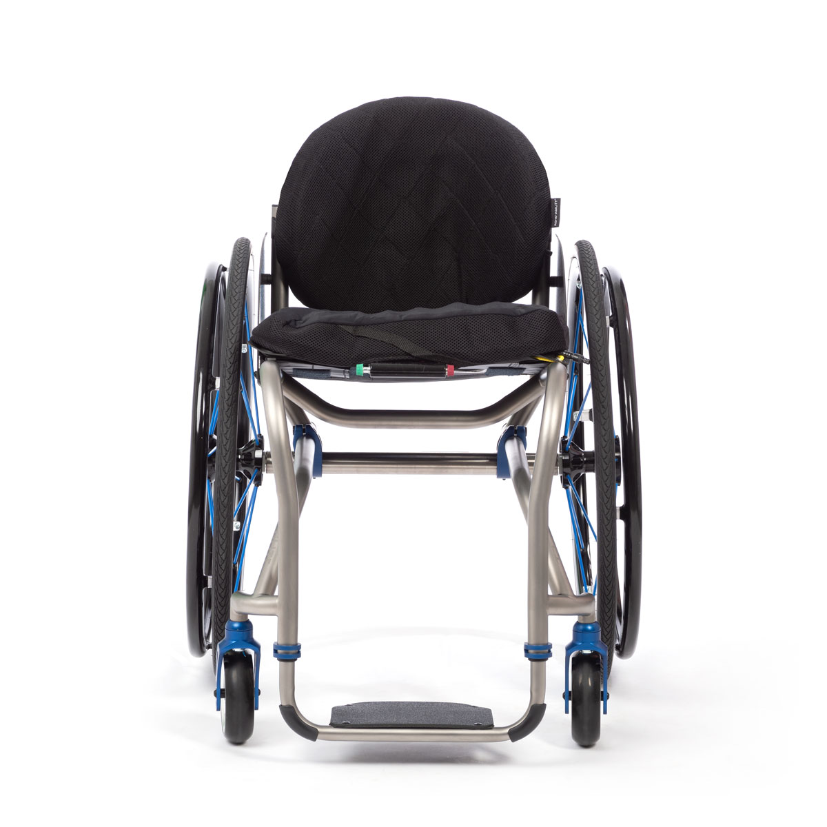 TiLite TR active wheelchair with hard shell backrest