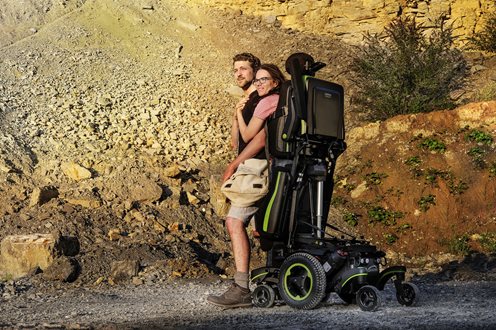 Q700M UP standing powerchair sedeo ergo clinical mobility solutions